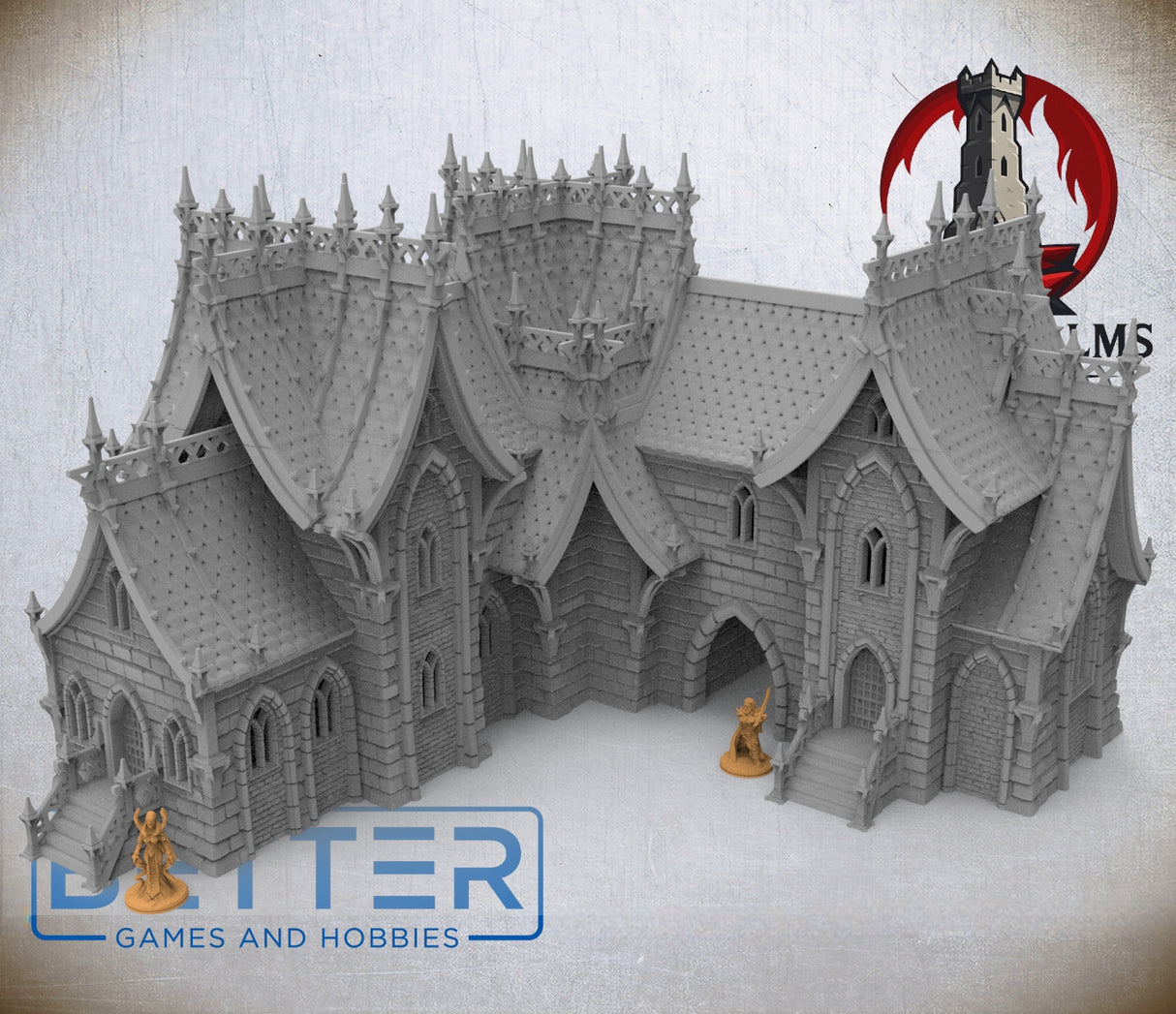 Blackthorn Keep, Krakens Teeth Inn - 28, 15 & 10mm scale for Fantasy, Dark Elven terrain RPG