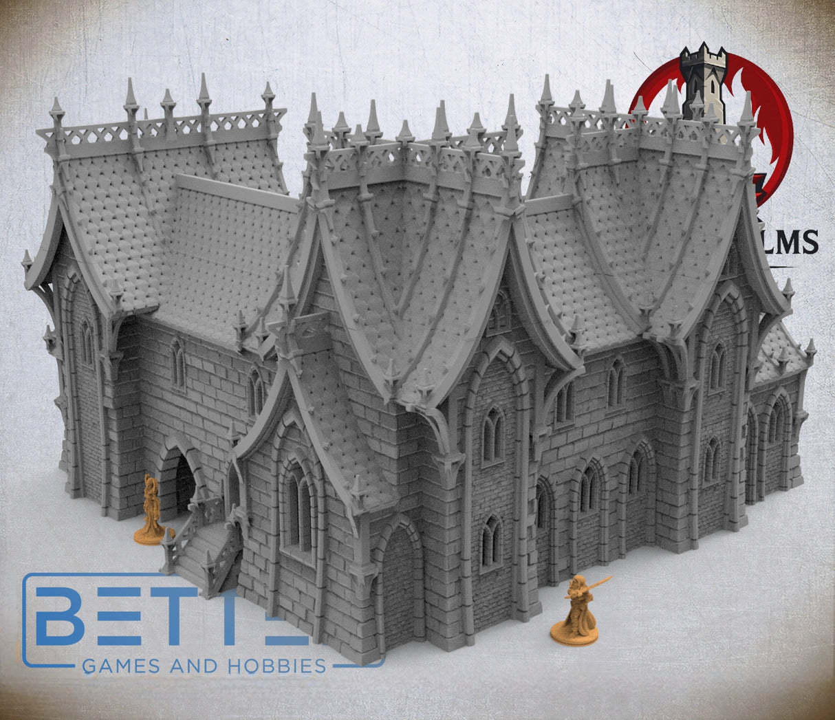 Blackthorn Keep, Krakens Teeth Inn - 28, 15 & 10mm scale for Fantasy, Dark Elven terrain RPG