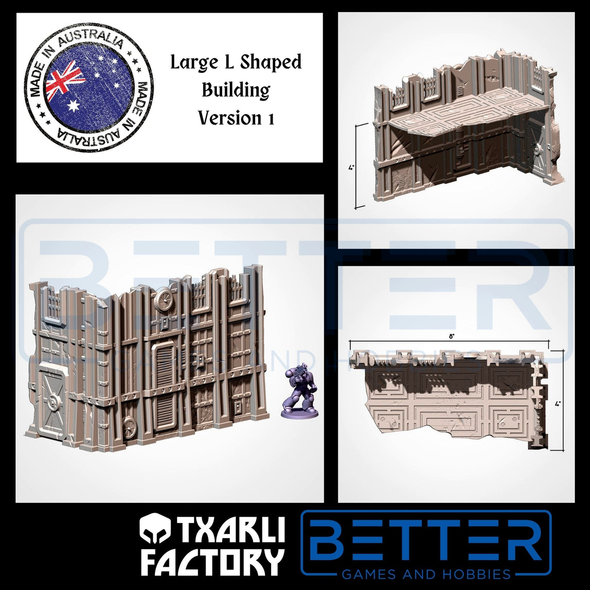Industrial Ruins - G-W compatible competitive tabletop terrain