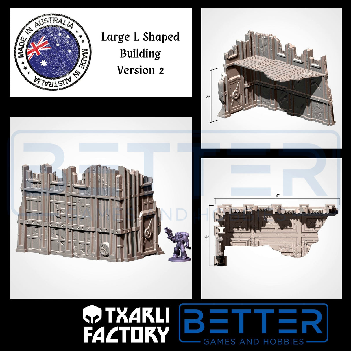 Industrial Ruins - G-W compatible competitive tabletop terrain