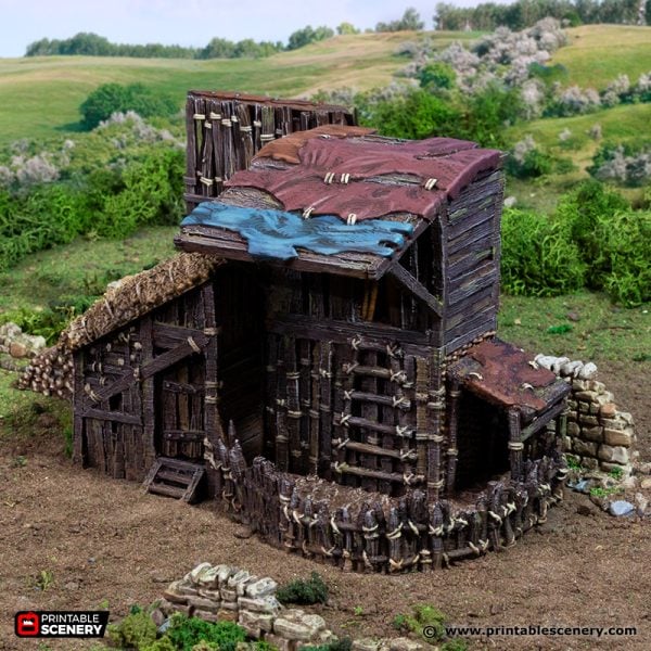Large Shanty - (28, or 15mm scale) - King and Country
