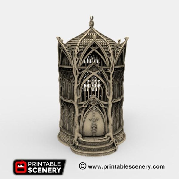 Elven Library - (28, 15 or 10mm scale) - Wood Elven