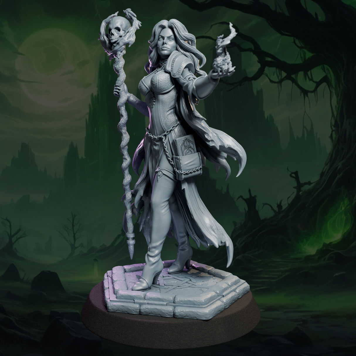 Liliana the Necromancer, Ladies of the Dark Age, NSFW, 32 and 75mm