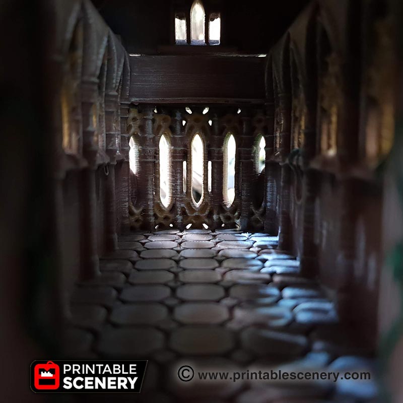 The Living Hall - (28, 15 or 10mm scale) - Wood Elven