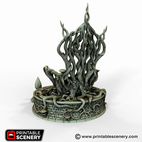 Living Throne - (28, 15 or 10mm scale) - Wood Elven