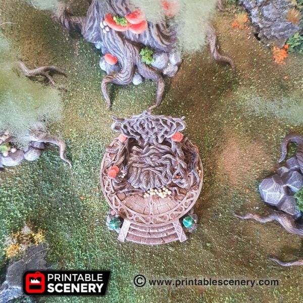 Living Throne - (28, 15 or 10mm scale) - Wood Elven