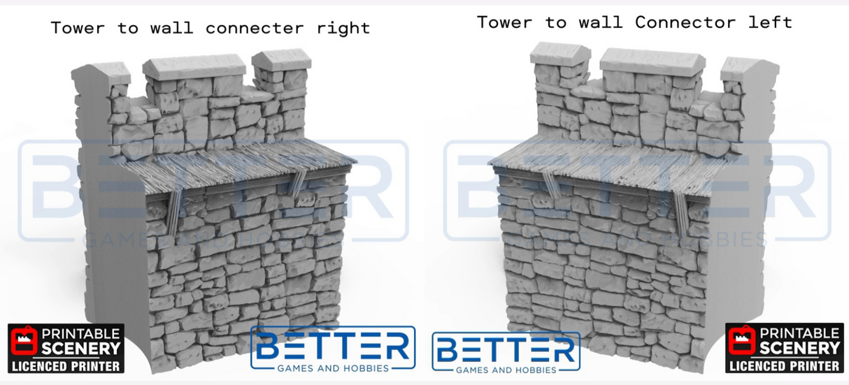Kings Round Tower - (28, 15 or 10mm scale) - King and Country