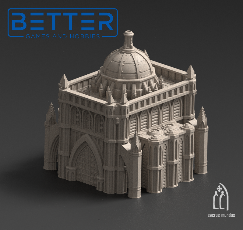 Augusta - Gothic City. Tabletop terrain for Sci-Fi & Grimdark wargaming