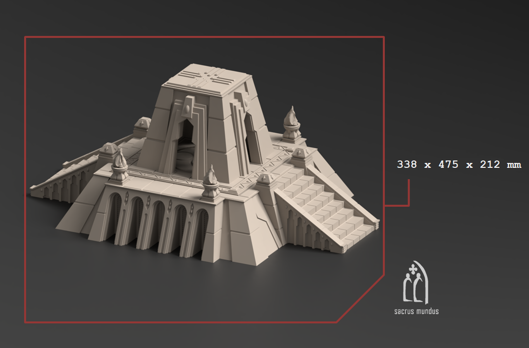 Krotone - Sorcerers Planet, Tabletop terrain for Sci-Fi & Grimdark wargaming