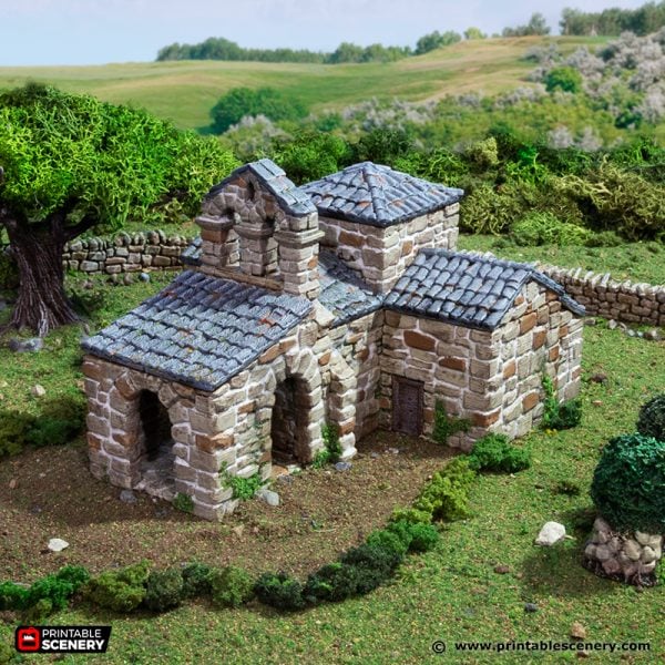 French Mausoleum - (28, 15 or 10mm scale) - King and Country