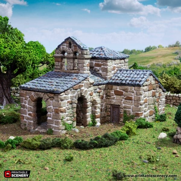 French Mausoleum - (28, 15 or 10mm scale) - King and Country