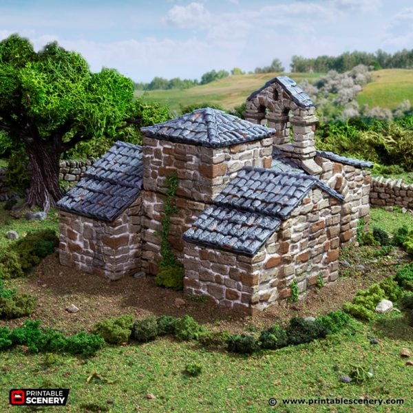 French Mausoleum - (28, 15 or 10mm scale) - King and Country