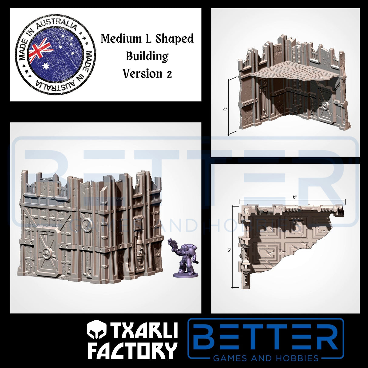 Industrial Ruins - G-W compatible competitive tabletop terrain
