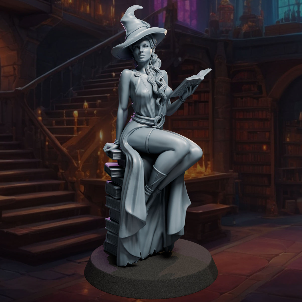 Mirelda the Mage, Ladies of the Dark Age, NSFW, 32 and 75mm