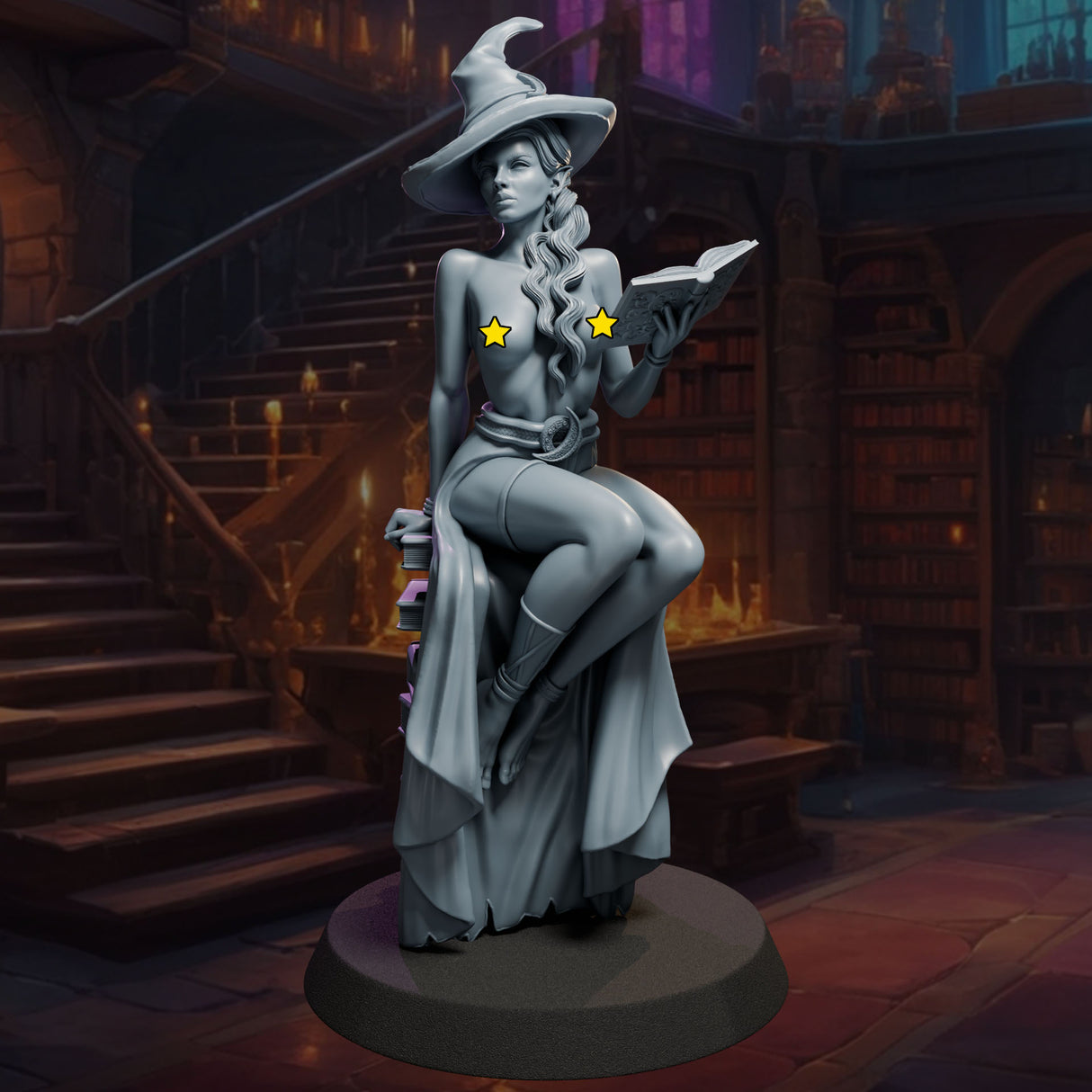 Mirelda the Mage, Ladies of the Dark Age, NSFW, 32 and 75mm