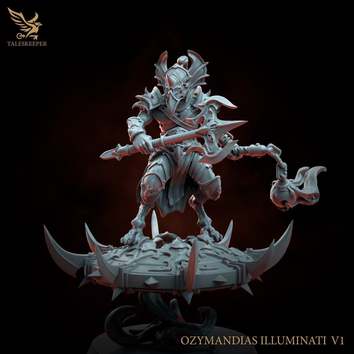 Ozymandias Illuminati - 28mm scale miniature for Sci-Fi and Fantasy Wargaming