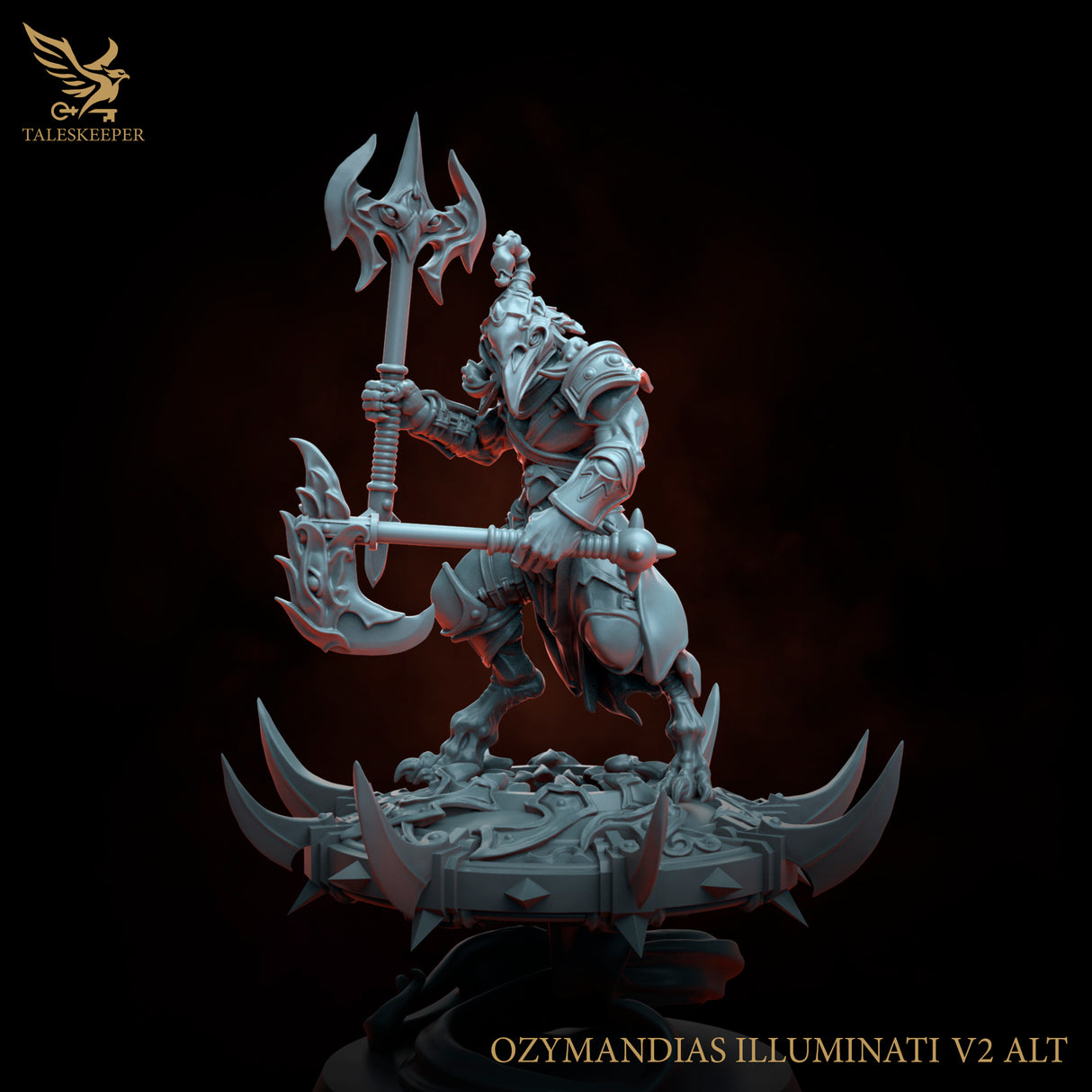 Ozymandias Illuminati - 28mm scale miniature for Sci-Fi and Fantasy Wargaming