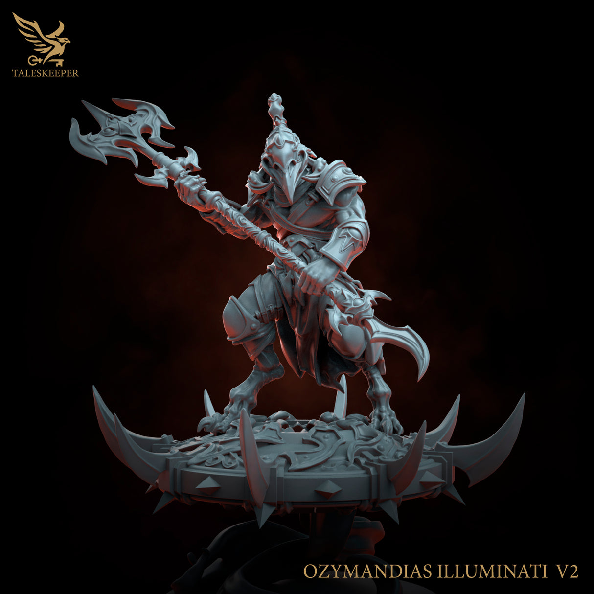 Ozymandias Illuminati - 28mm scale miniature for Sci-Fi and Fantasy Wargaming