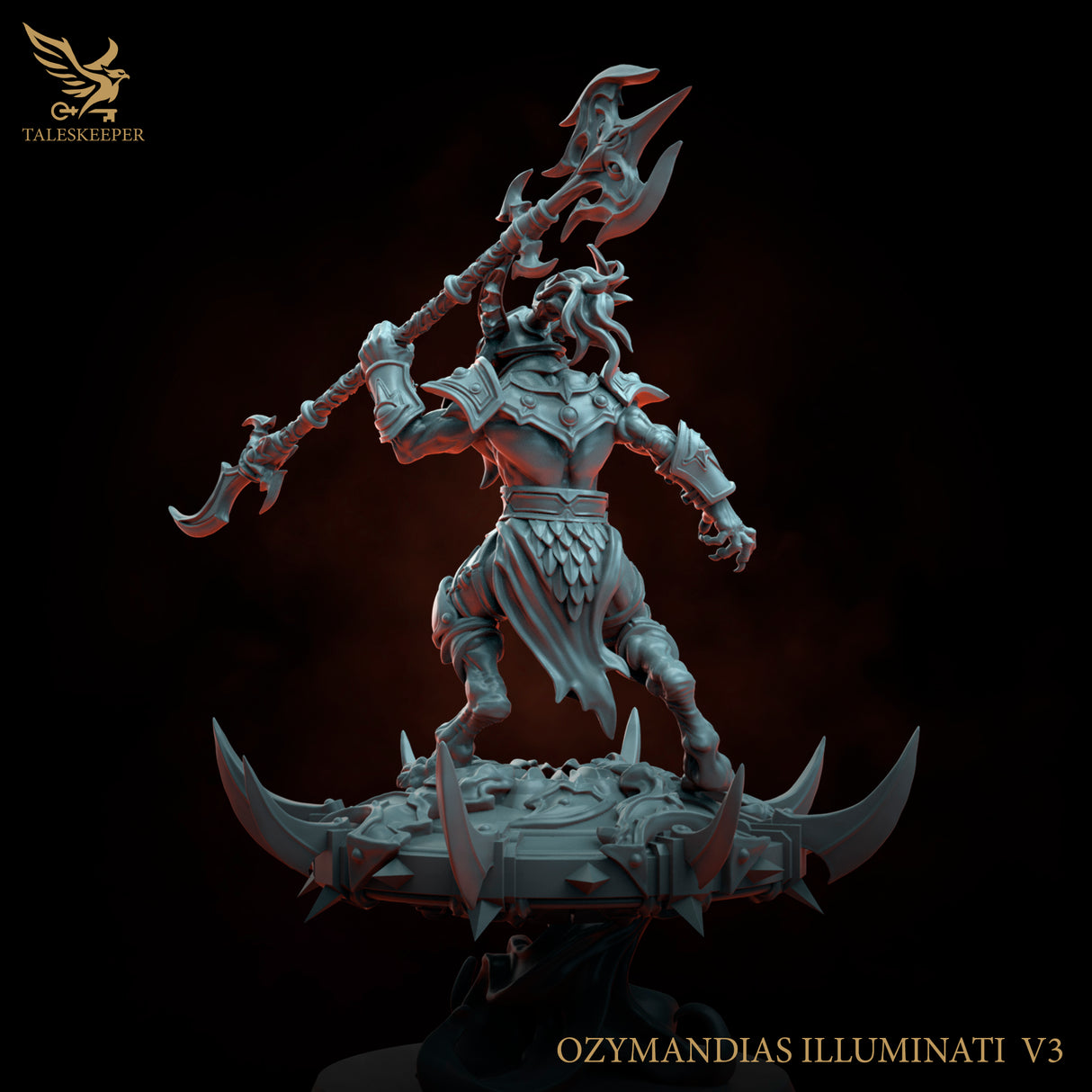 Ozymandias Illuminati - 28mm scale miniature for Sci-Fi and Fantasy Wargaming