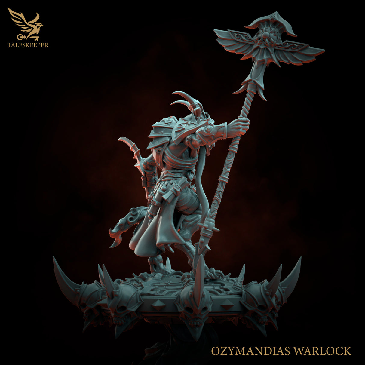 Ozymandias Warlock - 28mm scale miniature for Sci-Fi and Fantasy Wargaming