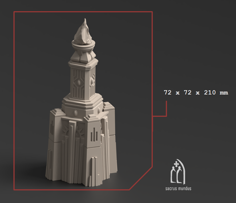Krotone - Sorcerers Planet, Tabletop terrain for Sci-Fi & Grimdark wargaming