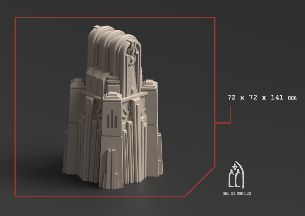 Krotone - Sorcerers Planet, Tabletop terrain for Sci-Fi & Grimdark wargaming