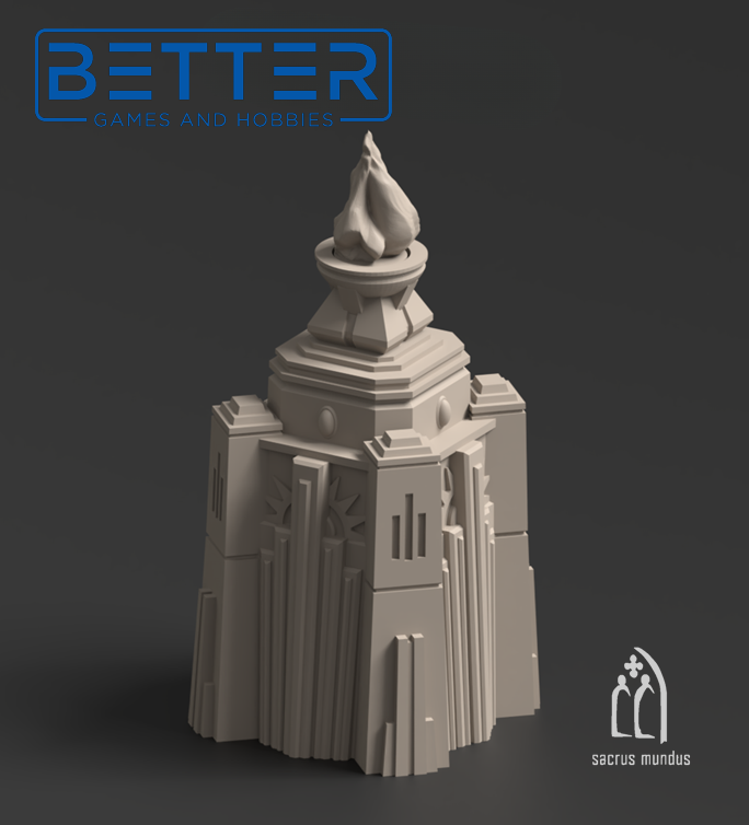 Krotone - Sorcerers Planet, Tabletop terrain for Sci-Fi & Grimdark wargaming