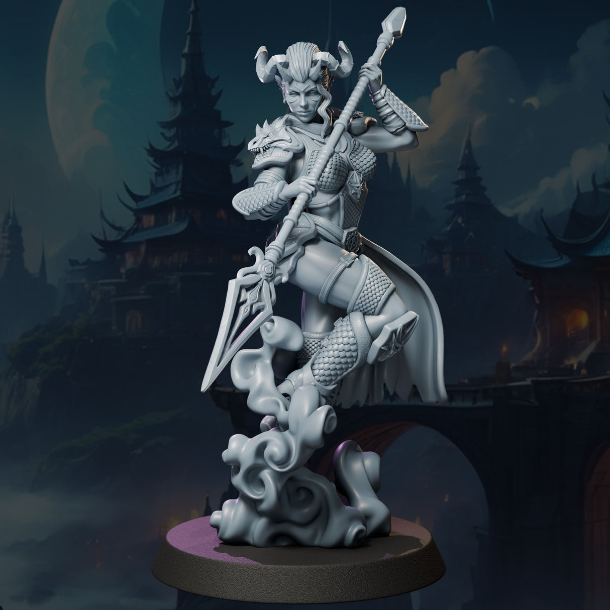 Ovelyne the Dragon Knight, Ladies of the Dark Age, NSFW, 32 and 75mm