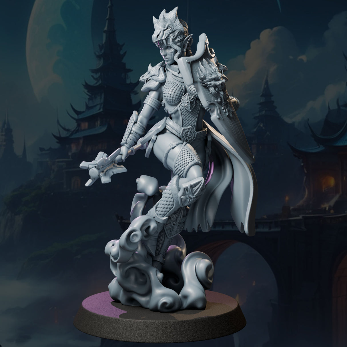 Ovelyne the Dragon Knight, Ladies of the Dark Age, NSFW, 32 and 75mm