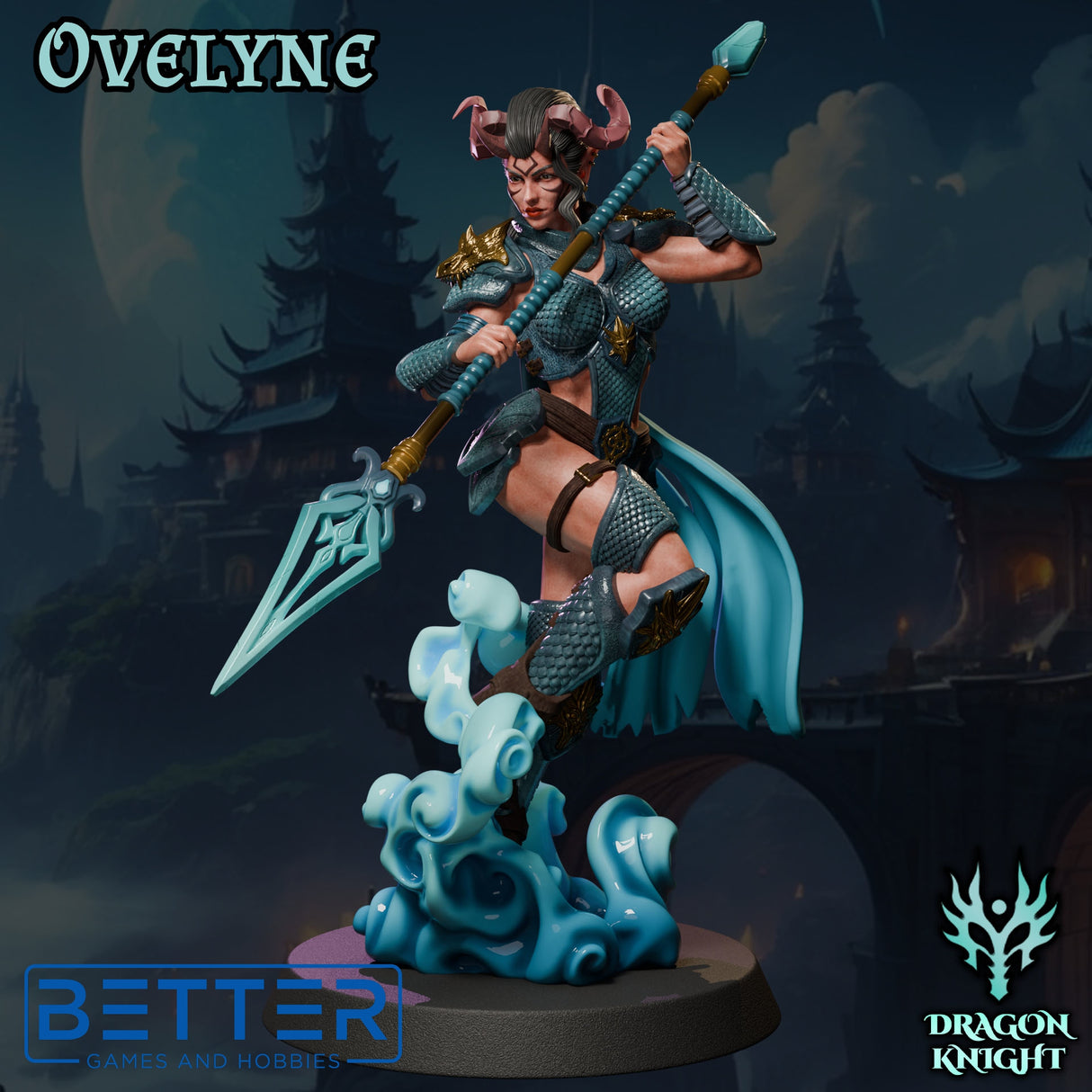 Ovelyne the Dragon Knight, Ladies of the Dark Age, NSFW, 32 and 75mm