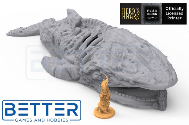Whale Lair (28mm Scale) Terrain for tabletop wargames RPG