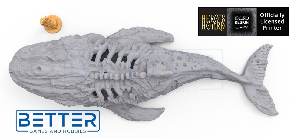Whale Lair (28mm Scale) Terrain for tabletop wargames RPG