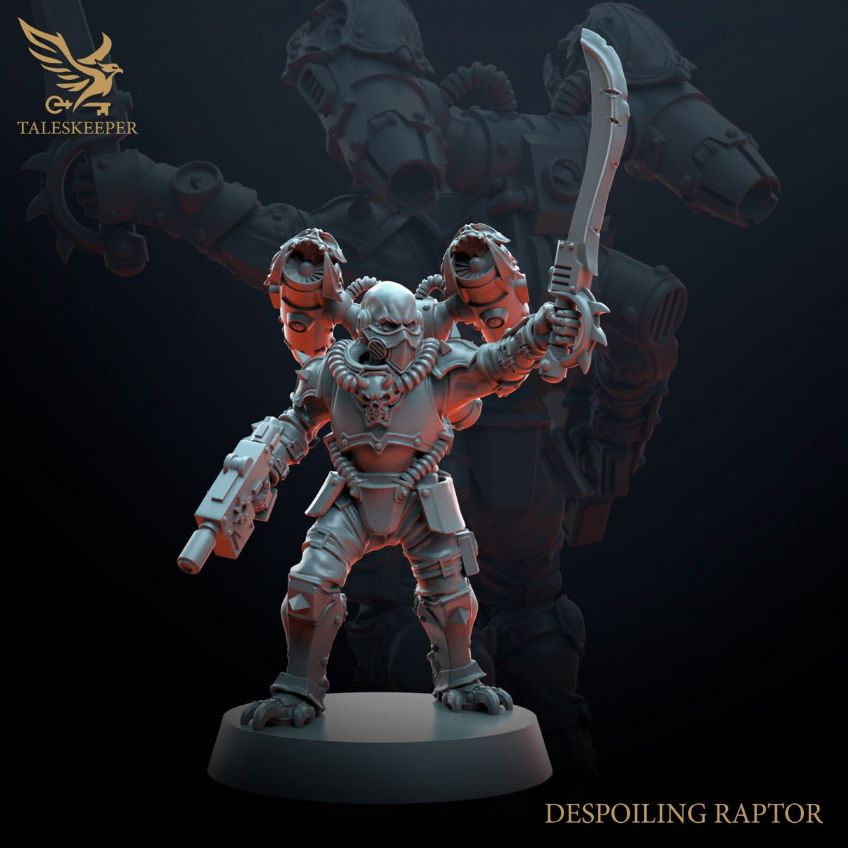 Despoiling Raptors - 28mm scale miniatures for Sci-Fi and Grimdark Wargaming