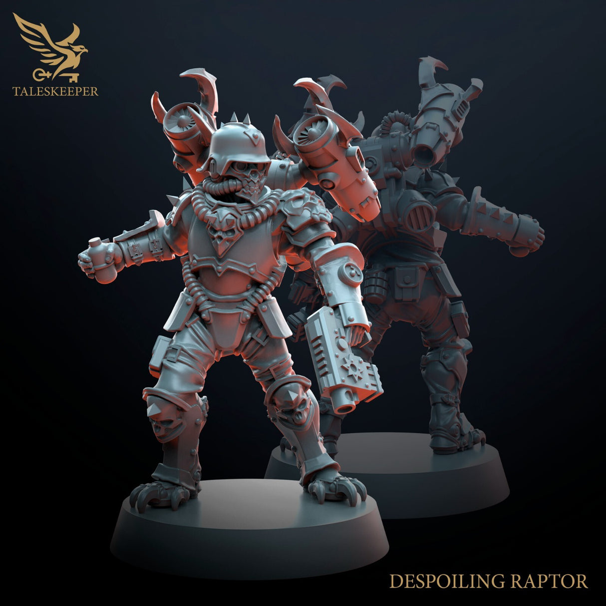 Despoiling Raptors - 28mm scale miniatures for Sci-Fi and Grimdark Wargaming