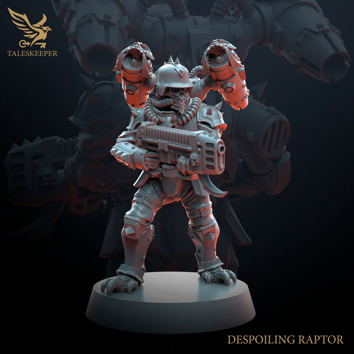 Despoiling Raptors - 28mm scale miniatures for Sci-Fi and Grimdark Wargaming