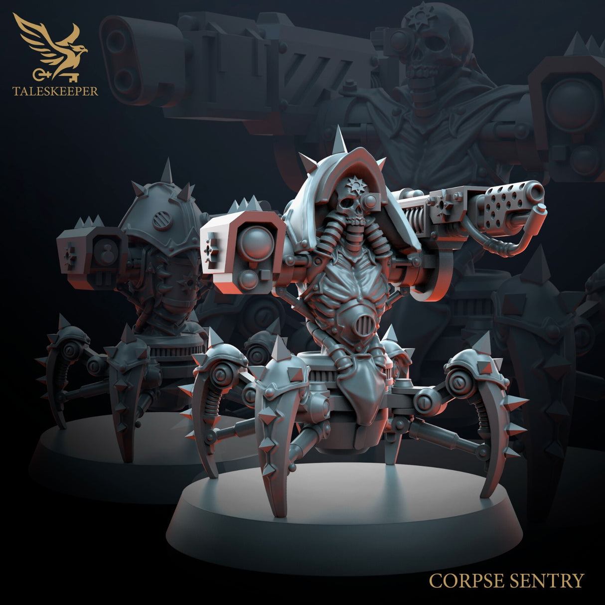 Despoiling Raptors - 28mm scale miniatures for Sci-Fi and Grimdark Wargaming