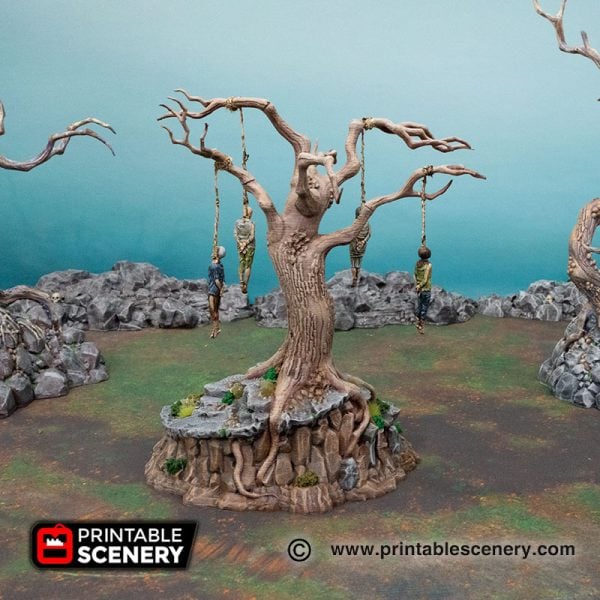 Hangman's Tree - (32,28 or 15mm scale) - Shadowfey Wilds