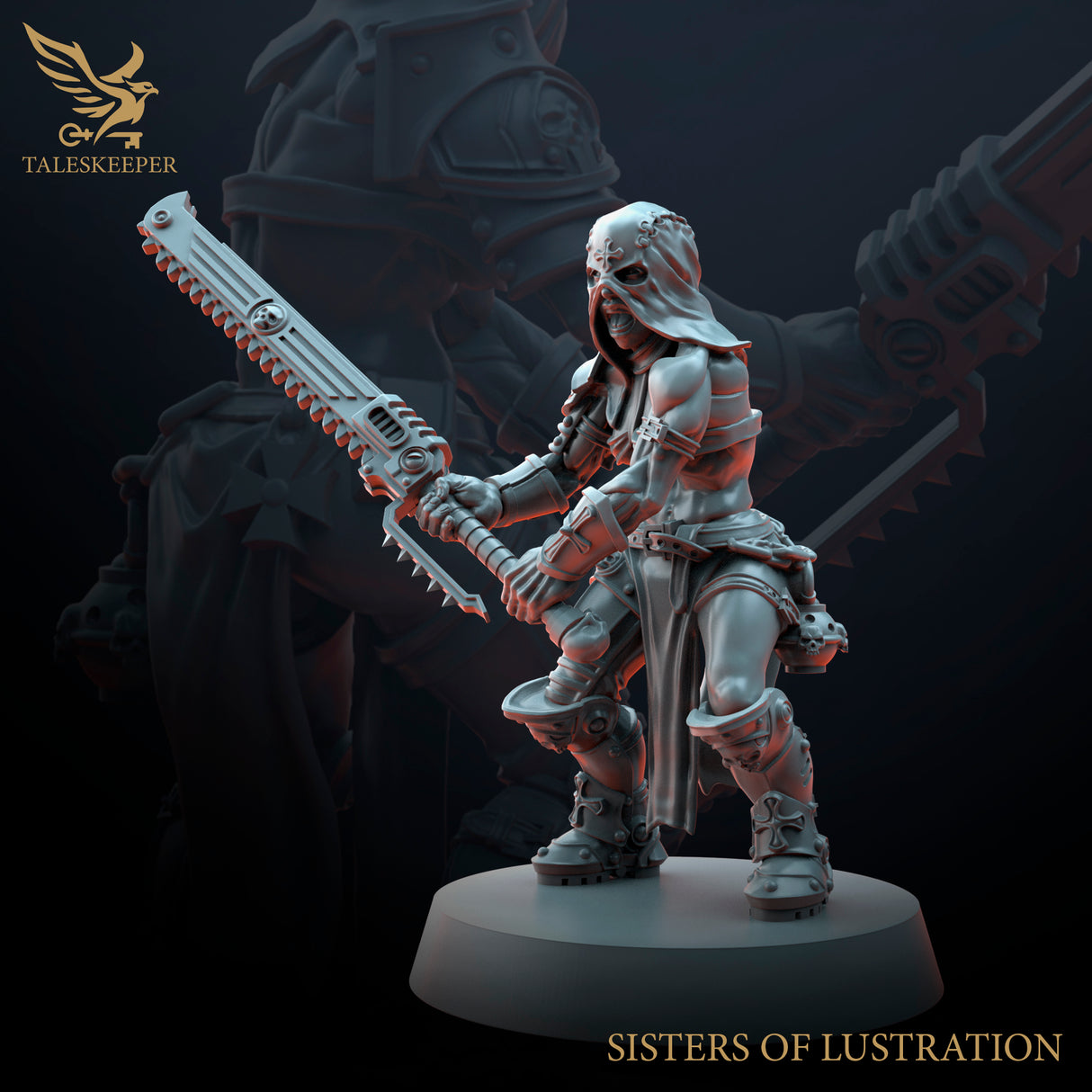 Sisters of Lustration - 28mm scale miniatures for Sci-Fi and Grimdark Wargaming