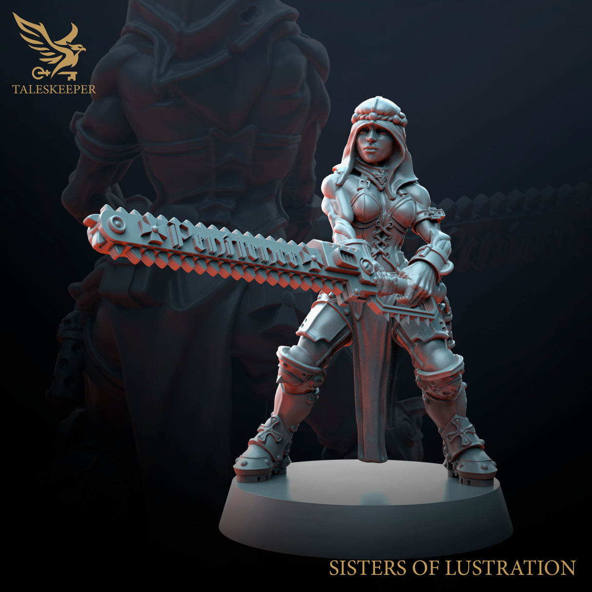 Sisters of Lustration - 28mm scale miniatures for Sci-Fi and Grimdark Wargaming