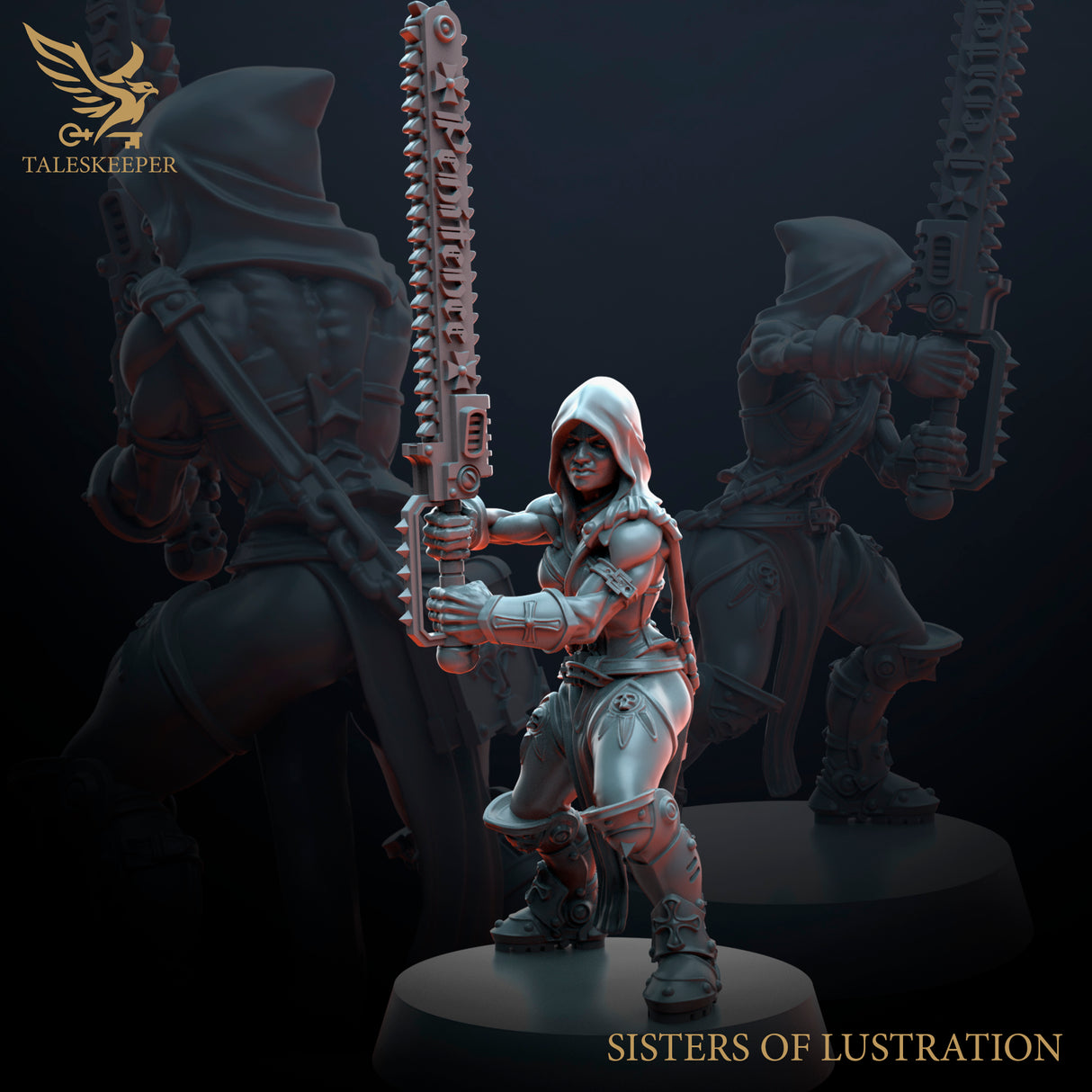 Sisters of Lustration - 28mm scale miniatures for Sci-Fi and Grimdark Wargaming