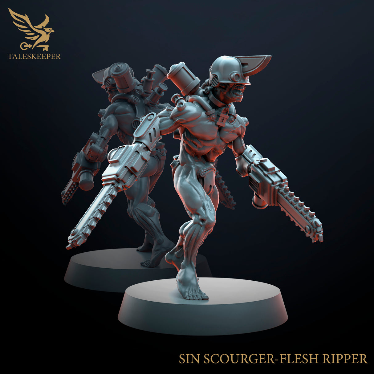 Sin Scourger - 28mm scale miniatures for Sci-Fi and Grimdark Wargaming