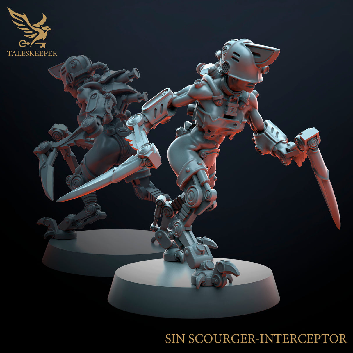 Sin Scourger - 28mm scale miniatures for Sci-Fi and Grimdark Wargaming