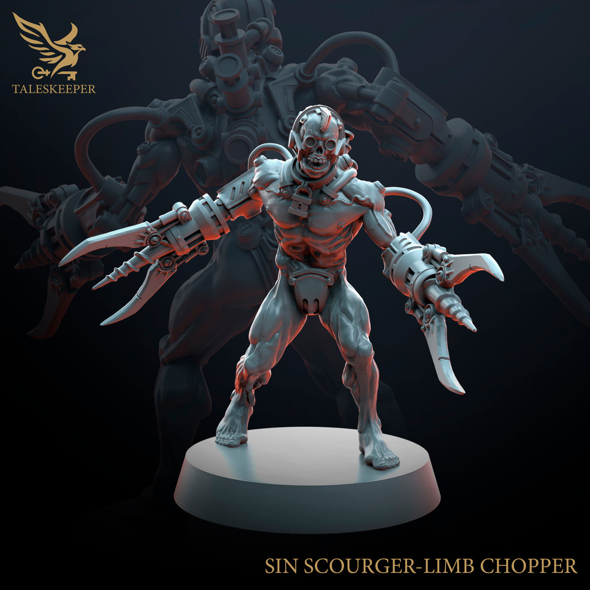 Sin Scourger - 28mm scale miniatures for Sci-Fi and Grimdark Wargaming