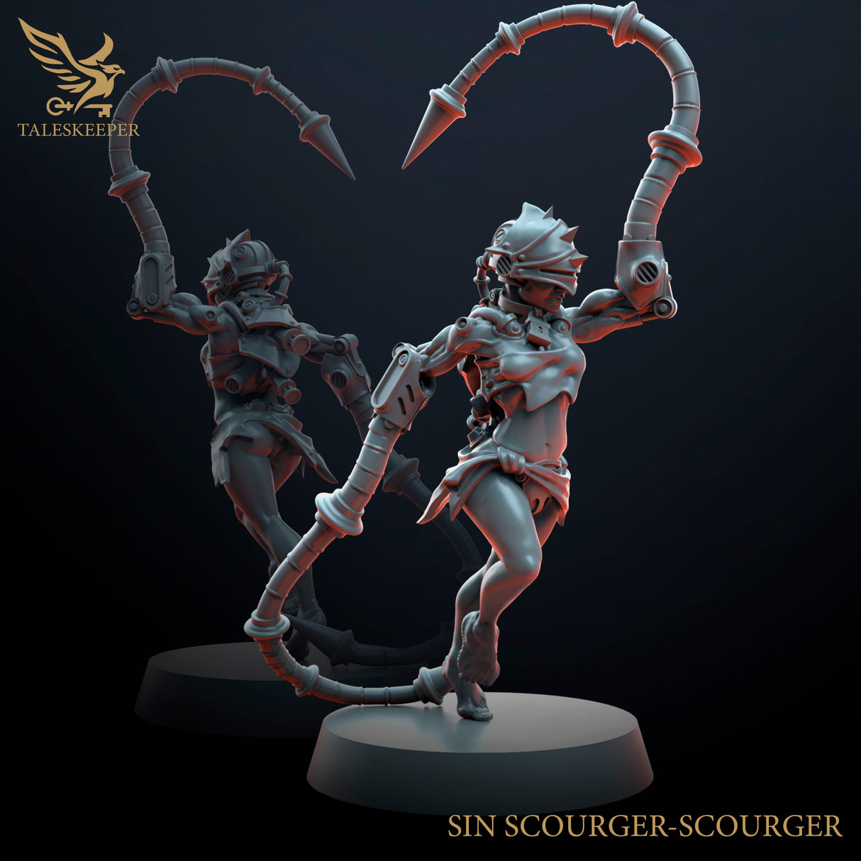 Sin Scourger - 28mm scale miniatures for Sci-Fi and Grimdark Wargaming