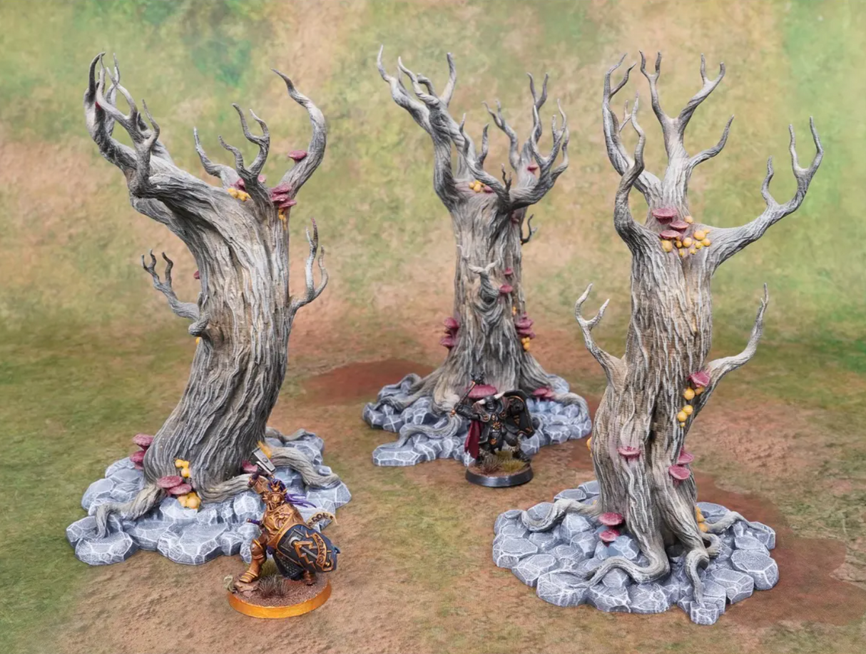 Gloomwood Trees - (28, 15 or 10mm scale) - Wood Elven