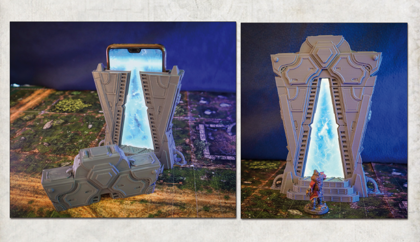 Phone Portal - Nexus Bridge for Sci-Fi Tabletop Roleplaying Games