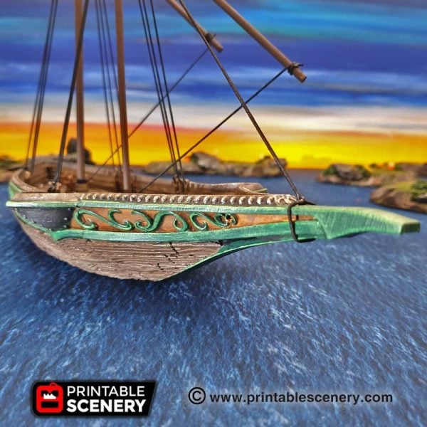 Sea Reaver - (28, 15, or 10mm scale) - Wood Elven