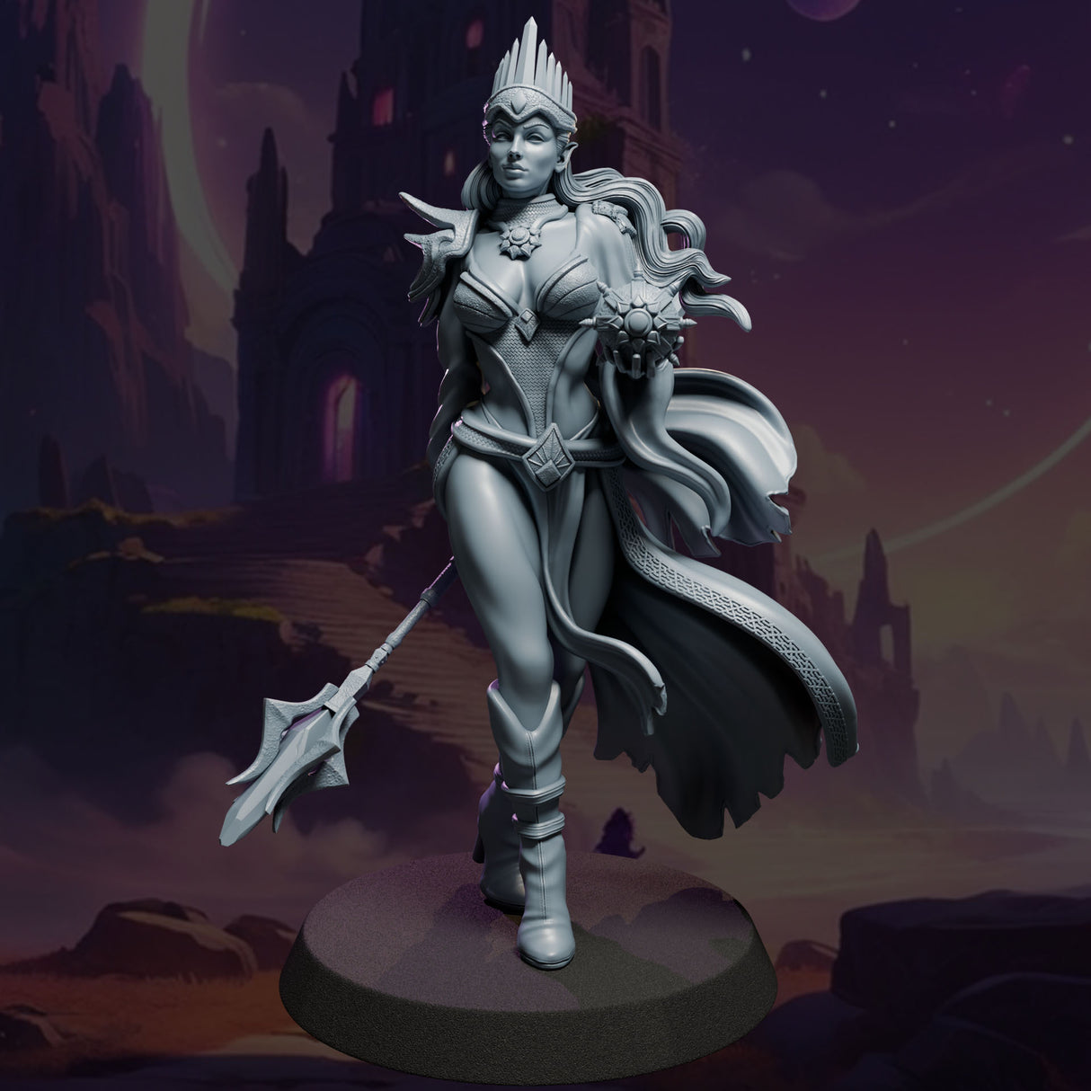 Selyra the Sorceress, Ladies of the Dark Age, NSFW, 32 and 75mm