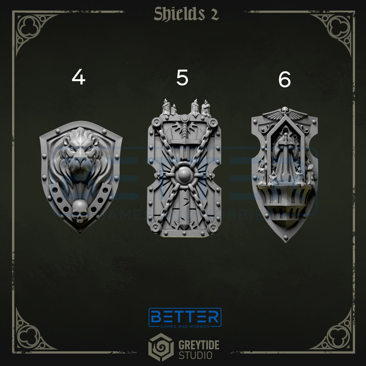 Shields 2 - Eternal Pilgrims for 2nd Born Marines