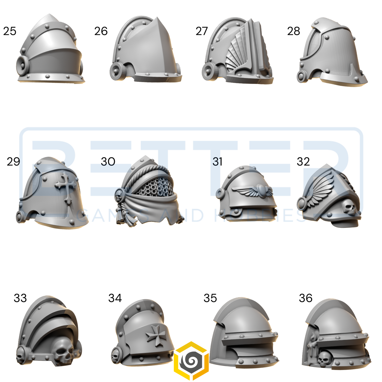 Shoulder Pads - Eternal Pilgrims for 2nd Born Marines